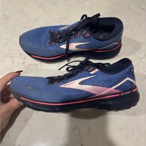 Brooks Ghost men’s sneakers Blue Running Shoes 10.5
